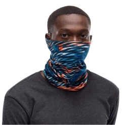 Promo 😍 Randonnee Pedestre Adulte Buff Tour De Cou Buff Original Veneer BLEU 😉