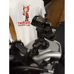 Acheter 🛒 Cyclisme Sur Route Ram Mounts Support Smartphone Ram Tg Quick Grip NOIR 🤩