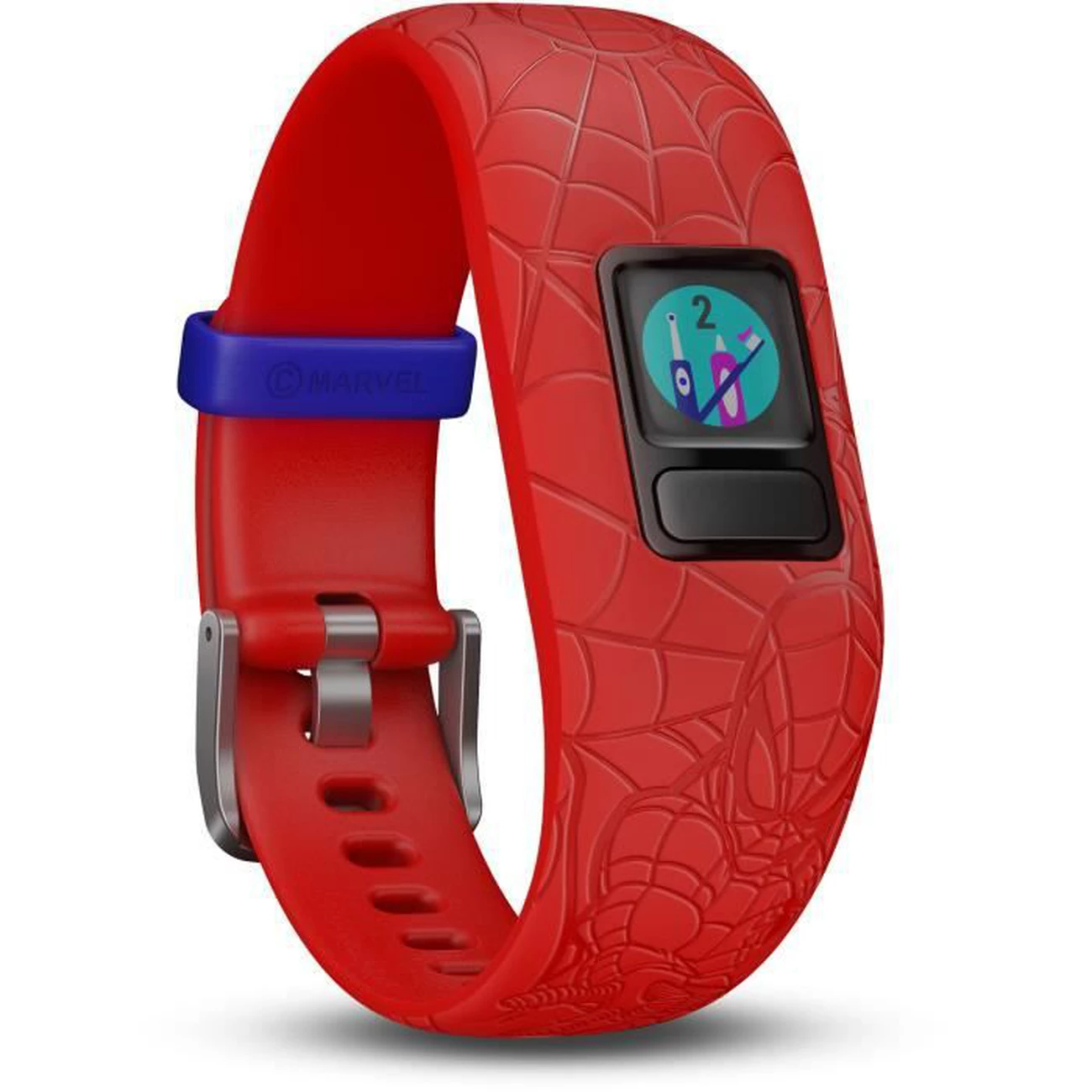 Meilleure affaire 🤩 Course A Pied Garm Garmin Bracelet D'activité Spiderman Vivofit Jr 2 - Enfant Garçon - Noir ✨ 4 Meilleure affaire 🤩 Course A Pied Garm Garmin Bracelet D'activité Spiderman Vivofit Jr 2 - Enfant Garçon - Noir ✨ – Image 2