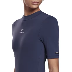 Meilleure vente ⭐ Course A Pied Reebok Survêtement Short Femme Reebok Les Mills® Sleeve Body BLEU 🤩 -Adidas Shop 715892e6516f4c268efdde65cbe39bfb
