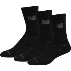 Le moins cher ✨ Running Homme Newb New Balance Sport Cotton 3 Pair NOIR 💯