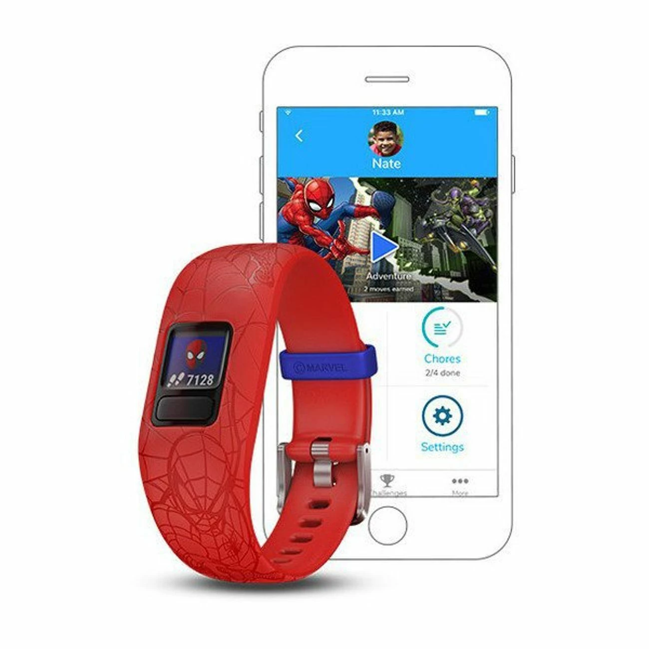 Meilleure affaire 🤩 Course A Pied Garm Garmin Bracelet D'activité Spiderman Vivofit Jr 2 - Enfant Garçon - Noir ✨ 7 Meilleure affaire 🤩 Course A Pied Garm Garmin Bracelet D'activité Spiderman Vivofit Jr 2 - Enfant Garçon - Noir ✨ – Image 5