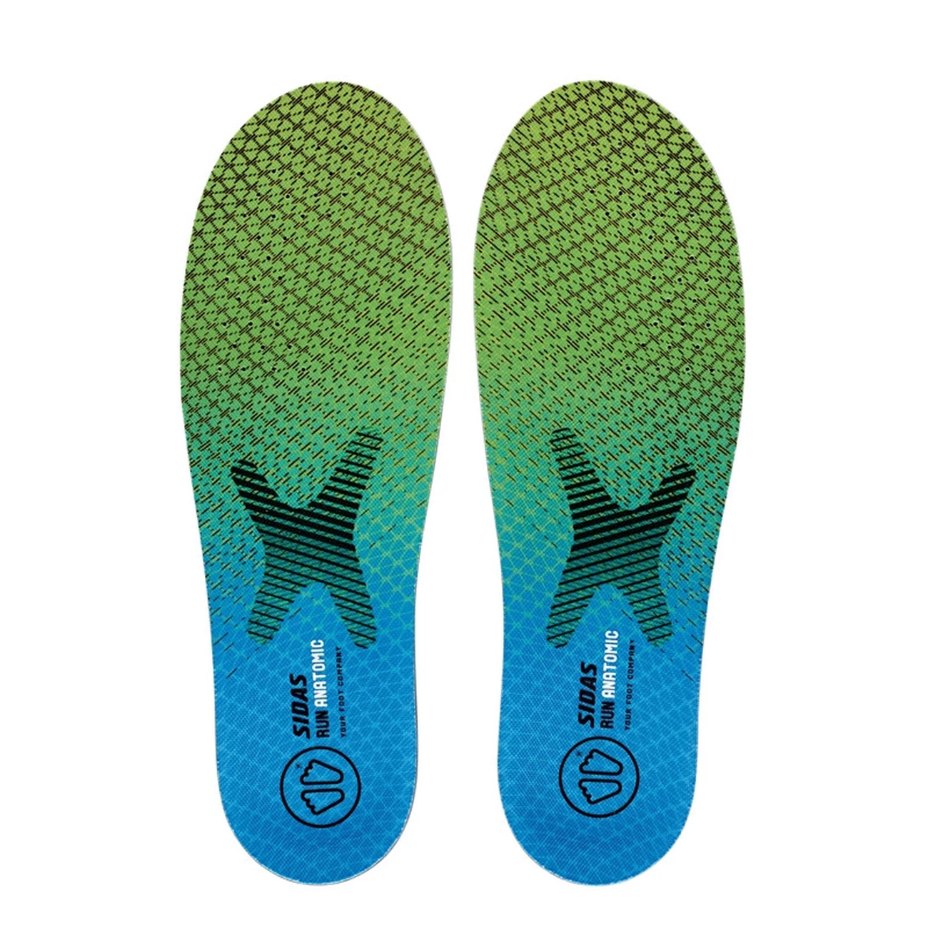 Tout neuf 😍 Running Sidas Semelles Conçues Pour La Course À Pied, Confort Et Stabilité - Anatomic Run VERT 👍 4 Tout neuf 😍 Running Sidas Semelles Conçues Pour La Course À Pied, Confort Et Stabilité - Anatomic Run VERT 👍 – Image 2