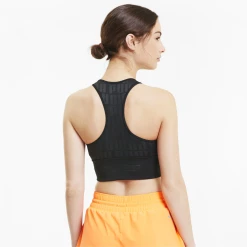 Promo ❤️ Mode Puma Brassière Noire Femme Puma Fm Mid Impact First 😍 -Adidas Shop fc7dce3686964da980e8faee2e90eaba 2